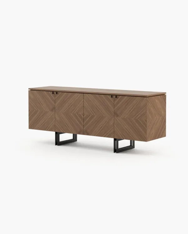 BORIS Sideboard Starbust Walnut Matte