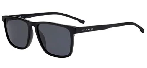 Boss BOSS 0921/S Black/Grey Blue 55/17/145 men Sunglasses