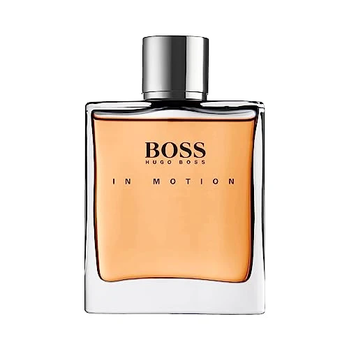 BOSS In Motion - Eau de Toilette for Him - Ambery Fragrance With Notes Of Bergamot, Cinnamon, Sandalwood - Medium Longevity - 100ml