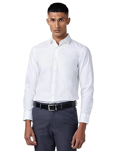 BOSS Men's Dress Button Down Shirt, New White, L UK