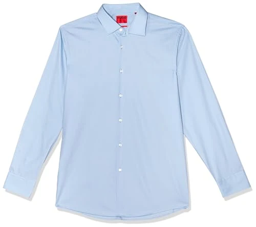 Boss Men's Dress Shirt, Light Blue, 17.5R