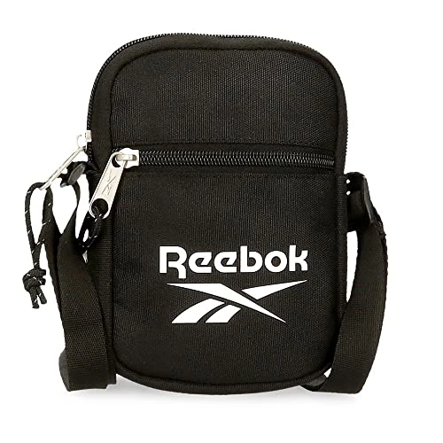 Boston Small Crossbody Bag Black 12x17x2,5 cms Polyester
