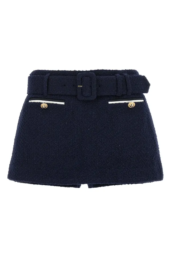 Boucl Wool Skort - 8 UK