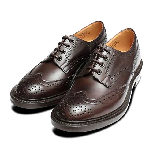 Bourton Espresso Dainite Shoes-Mens UK 7 Brown