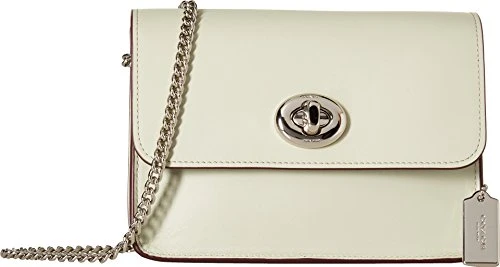 Bowery Chalk Gold Chain Crossbody Leather Shoulder Purse Bag, Adults Unisex, Multicolor (Multicolor), One Size