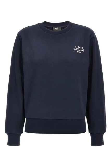 Boxy Rue Madame sweatshirt - Blue