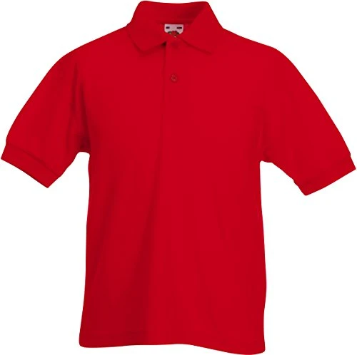 Boys' Polo Shirt red red 14 Years