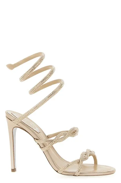 Braid Cleo sandals - Beige