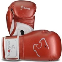 Bravose Alpha Boxing Gloves Metallic Red 10oz