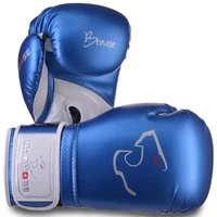 Bravose Alpha Metallic Boxing Gloves Blue 10oz