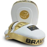 Bravose Elite Leather Boxing Focus Mitts Pads