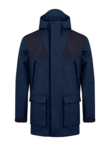 Breccan Interactive Parka Waterproof Jacket - Mood Indigo/Night Sky, X-Small