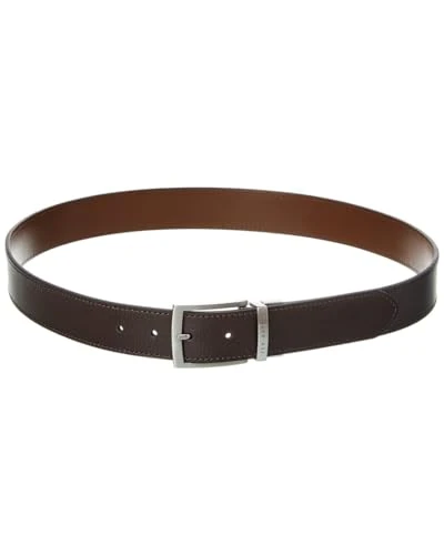 Breemer Reversible Leather Belt, 36, Brown