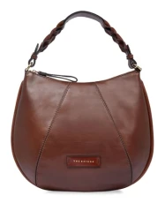 Brigida Hobo Bag Marrone 14 / Oro, Marrone 14 / Oro, One size