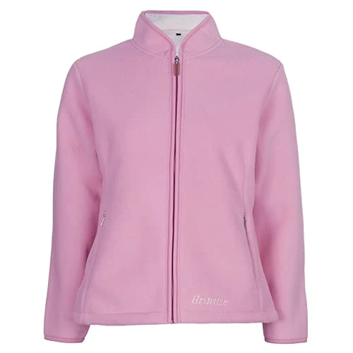 Bronte Women Bonded Fleece Jacket Ladies Micro Classic Anti Pill Polar Polo Soft Sherpa Lined Warm W