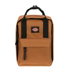Brooklyn Mini Backpack, Small Backpack Purse for Men and Women, Travel Shoulder Book Bag, Brown Duck
