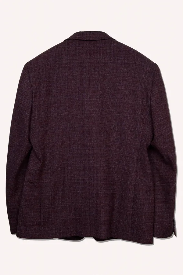 Brown and Blue Fleck Single Breasted Sports Jacket
