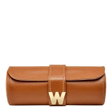 Brown Cassandra Watch &amp; Jewellery Roll