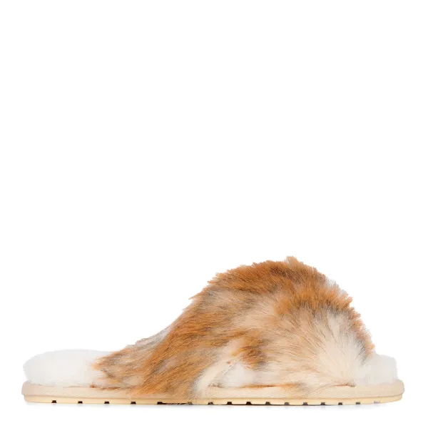 Brown Mayberry Lava Sheepskin Slippers - Brown