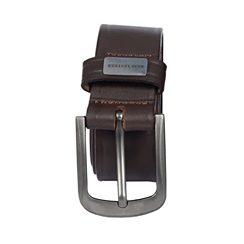 Brown Original Leather Belts | Brown Real Leather Belts | Brown Leather Belts for Mens (Brown)
