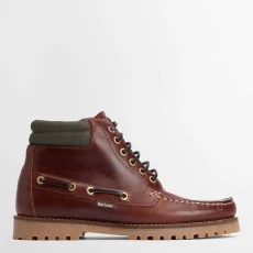 Brown Re-Engineered Tiller Moccasin Boots