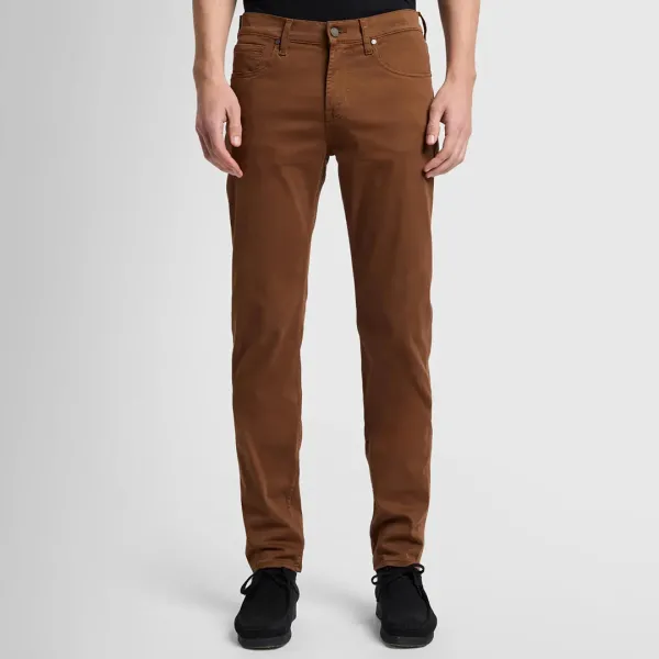 Brown Slimmy Tapered Luxe Jean