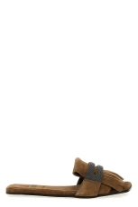 BRUNELLO CUCINELLI Monile Sandal