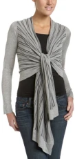 Buffalo by David Bitton Women's Marcia Wrap Cardigan Sweater, Heather Grey Combo, Medium Buffalo by David Bitton Women's Marcia Wrap Cardigan Sweater, Heather Grey Combo, Medium
