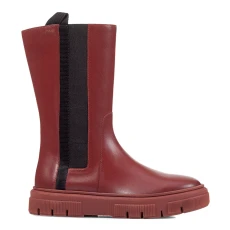 Burgundy Isotte Ankle Boot - Red