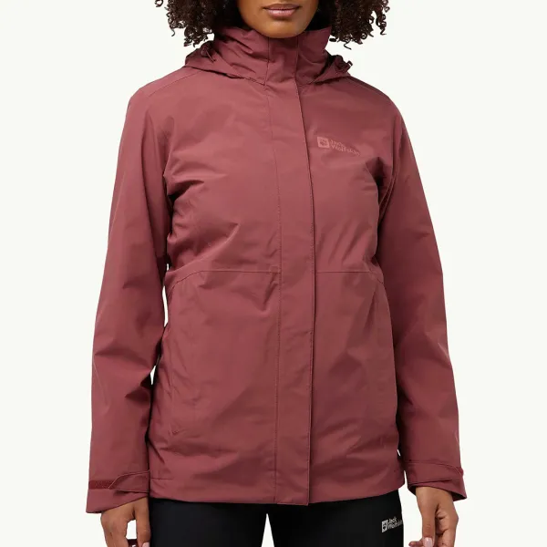 Burgundy Rotwand -in- Jacket - Red