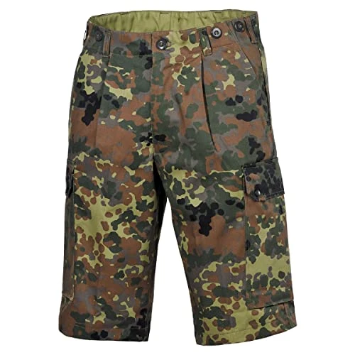 BW Men's Bermuda Shorts Flecktarn Size S