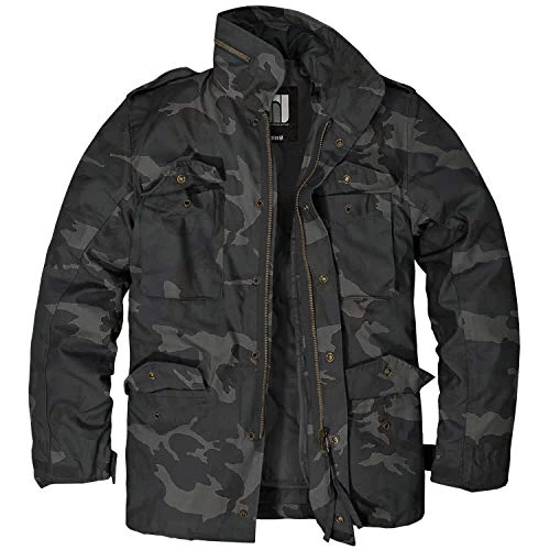 BW-Online Shop men's M-65 field jacket, standard jacket, outdoor parka. - Grey - Medium