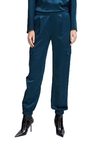 - Byipine Cargo Pants - Trousers - 20814107, Reflecting Pond (194326), 14