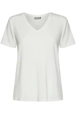 Byrexima Women's V-Neck T-Shirt, off-white, M Byrexima Women's V-Neck T-Shirt, off-white, M
