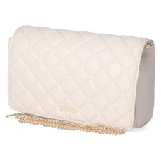 CALIWEN Women's Cross Body Shoulder Bag Beige Faux Leather Size: Choice of Colours Beige, True Champagne