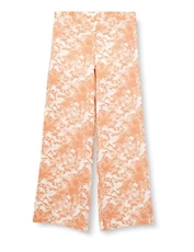 Calvin Klein Women's Sleep Pant 000QS6850E, Orange (Cyanotype Floral_Gentle), L