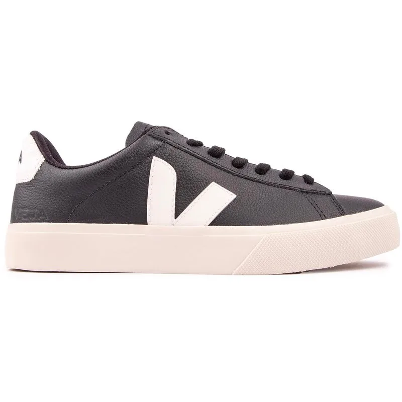 Campo Leather Trainers - Black