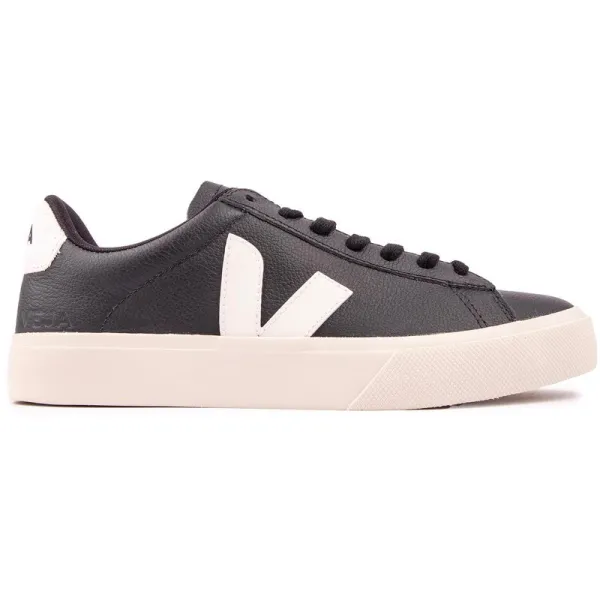 Campo Leather Trainers - Black