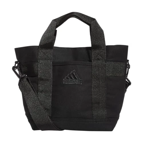 Canvas Mini Sized Small Tote Bag, Black, One Size, Canvas Mini Sized Small Tote Bag