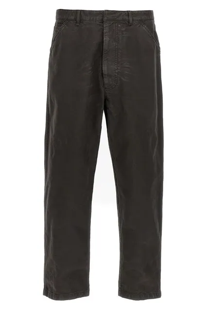 Canvas Old pants - Black