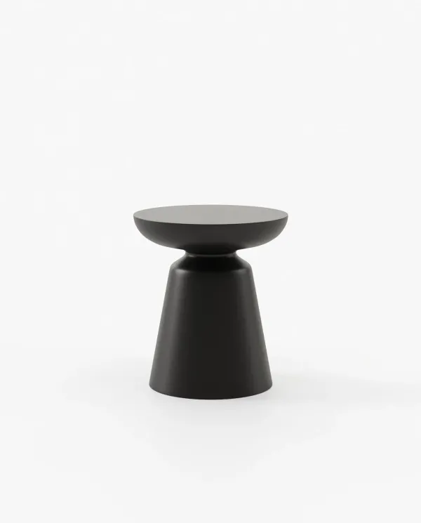 CAP Nest & Side Table Black Lacquer Matte