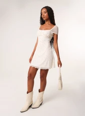 Cap Sleeve Mini Dress ULTI - MULTI