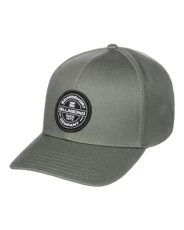 Cap Walled Snapback Men Green One Size