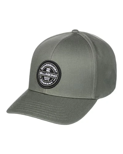 Cap Walled Snapback Men Green One Size