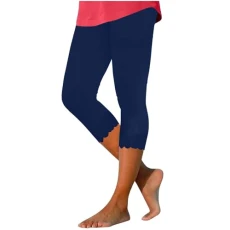 Capri Leggings for Women Seamless Opaque 3/4 Length Scrunch Leggings Ladies Slim Fit Cropped Yoga Pants Summer Casual Plain Leggings for Running Sports Going Out Capri Leggings for Women Seamless Opaque 3/4 Length Scrunch Leggings Ladies Slim Fit Cropped Yoga Pants Summer Casual Plain Leggings for Running Sports Going Out