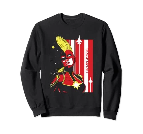 Captain  Carol Danvers Crewneck Sweatshirt