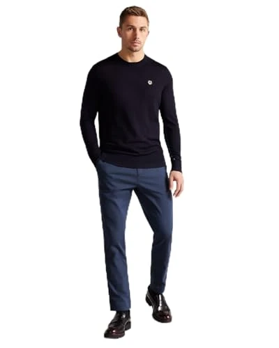 Cardiff Merino Wool Crew Neck Jumper