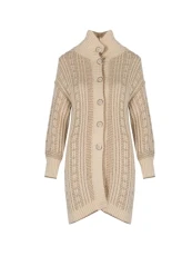 Cardigan Cappotto - WF2279 MA17N - Beige