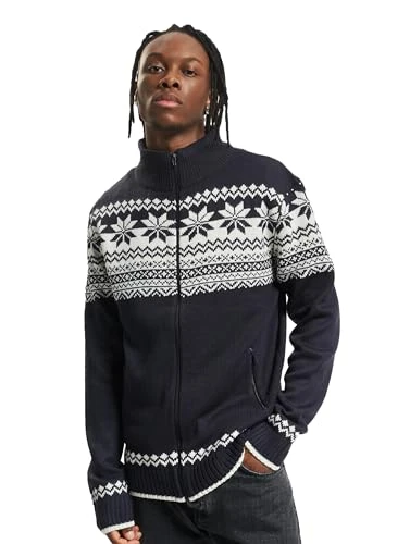 Cardigan Norweger, Navy, L