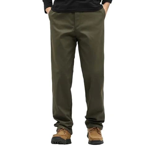 Cargo Joggers Mens Lightning Deals Clearance Mens Fleece Joggers Thermal Trousers Men Water Proof Trousers Women Tactical Trousers MenMen's Cargo Pantstactical Trousers Men Green